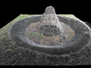ruins of a fountain Modelo 3D