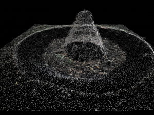 ruins of a fountain Modelo 3D