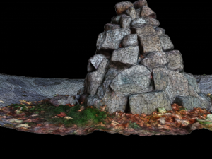 ruins of a fountain Modelo 3D