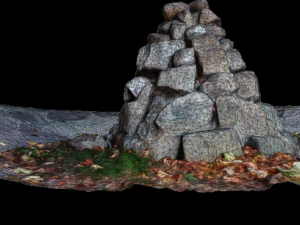 ruins of a fountain 3D Model