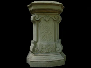sandstone pedestal 3D Model