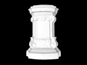 sandstone pedestal 3D Model