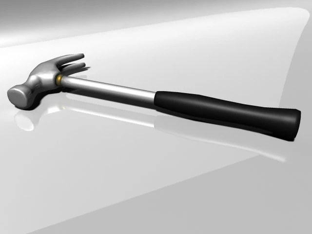 hammer 3D Model .c4d .max .obj .3ds .fbx .stl .blend