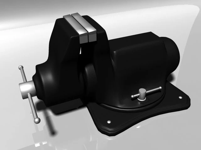 vise 3D Model .c4d .max .obj .3ds .fbx .stl .blend 