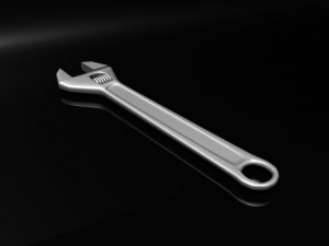 adjustable wrench 3D Модель