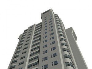 dwelling building 3D 模型