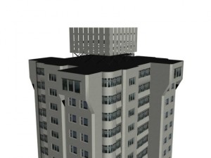 dwelling building 3D 模型