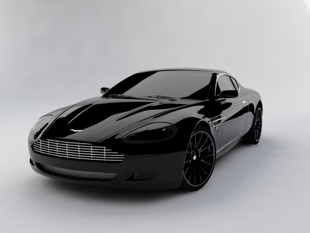 aston martin 3D Model .c4d .max .obj .3ds .fbx .stl .blend 
