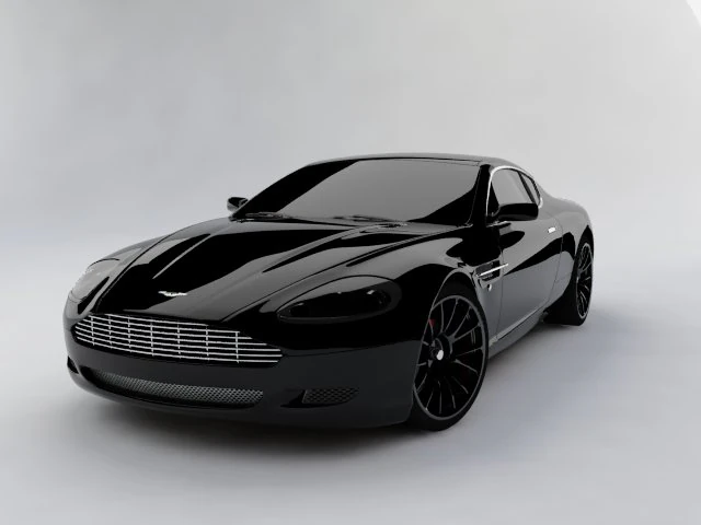 aston martin 3D Model .c4d .max .obj .3ds .fbx .stl .blend 