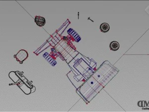 remote control car 001 3D Model