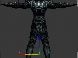 character with armor 3D Модель