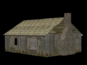 wood house 3D Model
