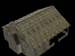 wood house 3D Model