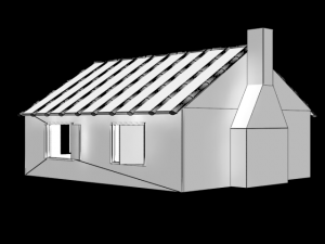 wood house 3D Model