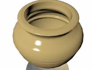 ceramic vase pot 3D-Modell