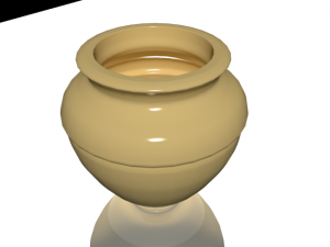 ceramic vase pot 3D Model
