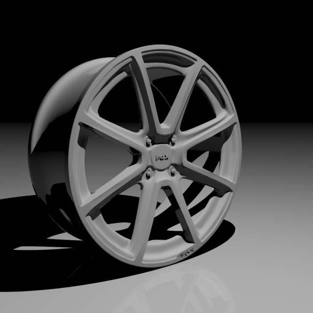 fox fx2 rim 3D मॉडल .c4d .max .obj .3ds .fbx .stl .blend 