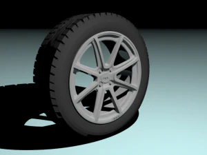 fox fx2 wheel 3D Model