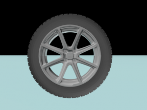fox fx2 wheel 3Dモデル