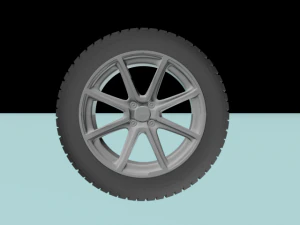 fox fx2 wheel 3D Model