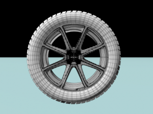 fox fx2 wheel 3Dモデル