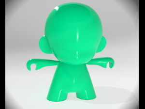 munny toy 3D Model