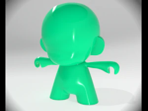 munny toy 3D Model