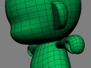 munny toy 3D Model
