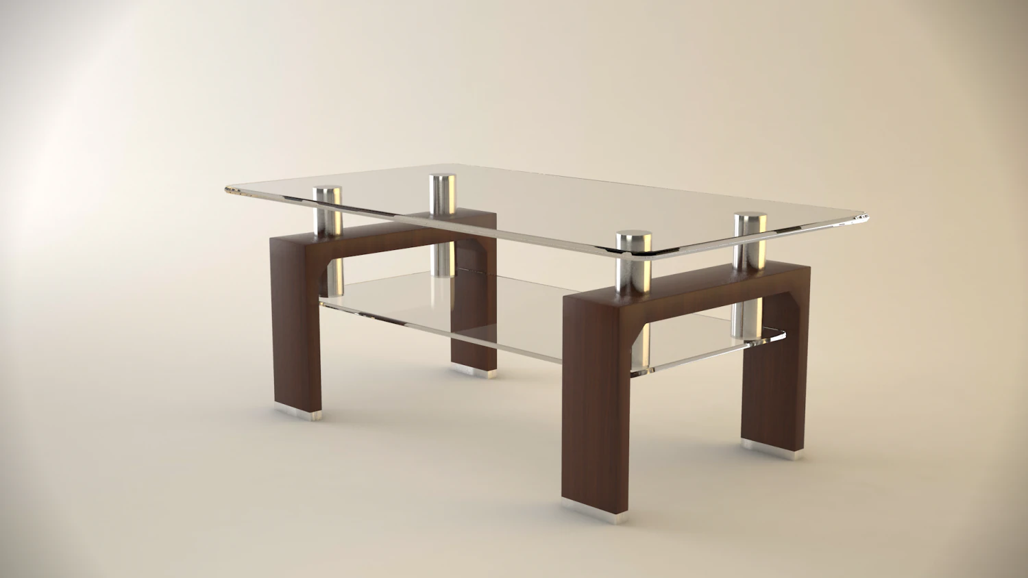 coffee table 3D Model .c4d .max .obj .3ds .fbx .stl .blend