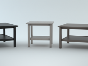 ikea hemnes coffee table 3 in 1 3D Model