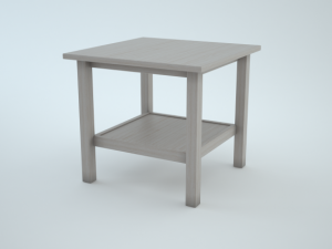 ikea hemnes coffee table 3 in 1 3D Model