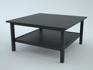 ikea hemnes coffee table 3 in 1 3D Model