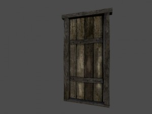 old door 3D Model