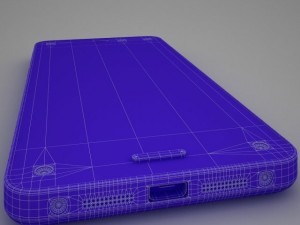 amazon fire phone 3D Modell
