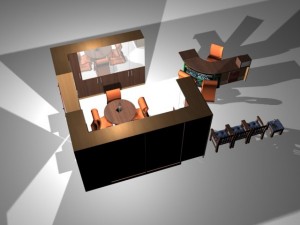 office furniture Modello 3D
