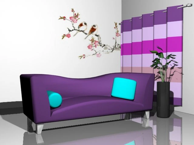 divan 3D Model .c4d .max .obj .3ds .fbx .stl .blend 