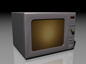 microwave Modello 3D