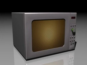 電子レンジ 3Dモデル