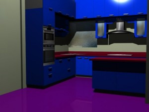 kitchen model Modello 3D