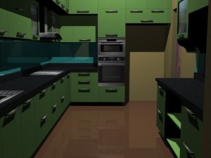 kitchen model Modello 3D
