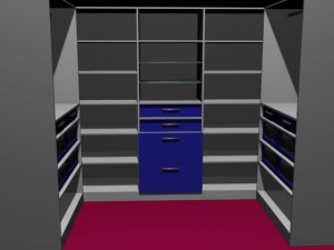 bed room wardrobes Modello 3D