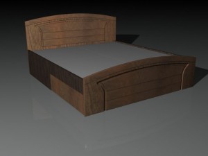 mdf routed beds Modelo 3D