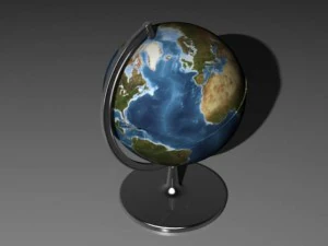 globe 3D Model