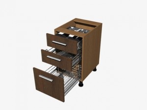 kitchen cabinets 3D Model