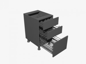 kitchen cabinets 3D Model