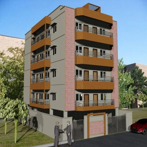 building 3D Model .c4d .max .obj .3ds .fbx .stl .blend 