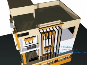 badiger draftsbuilding module no 2 3D Model