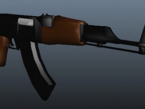 ak47 Modèle 3D