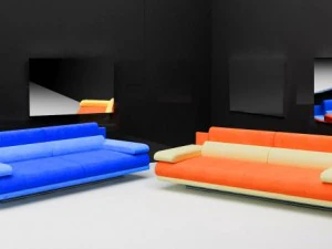 sofa for grand rolf benz 3D Model