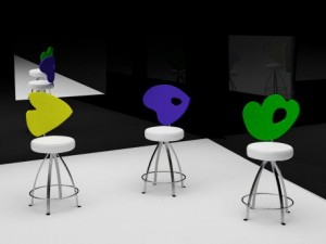 chair for grandsamba Modello 3D